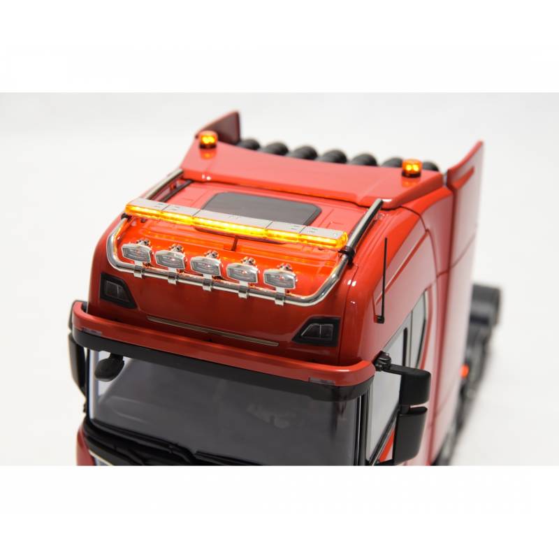 2 Feux clignotants de toit pour camion RC 1/14 (7,2V et 12V)