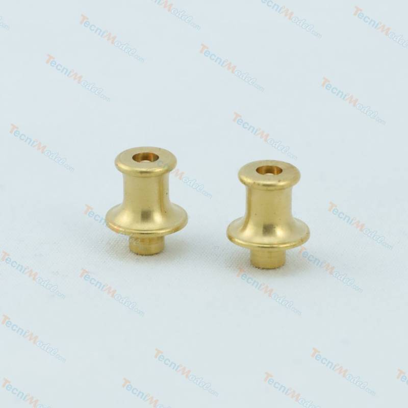 2 Winches hauteur 6.5mm en laiton - AMATI 4860/02