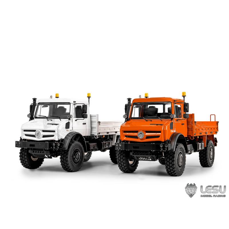 Lesu RC off-road truck kit U4023 4x4 1/14 (painted in orange) - LESU MT-44023-KIT-S