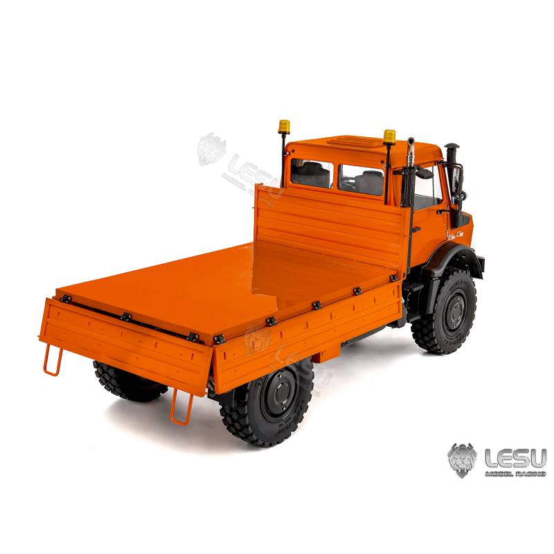 Lesu RC off-road truck kit U4023 4x4 1/14 (painted in orange) - LESU MT-44023-KIT-S