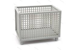 1 1/14 silver-grey wire mesh box, to assemble - Thicon models 20168
