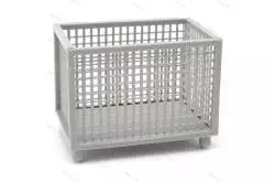 1 Caisse grillagée gris argenté 1/14, à assembler - Thicon models 20168