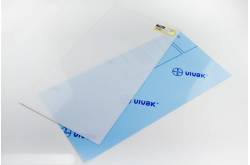 Vivak® transparent plastic sheet 500x250x1.5mm in PETG - Aero-Naut 785933