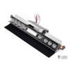 Rear bumper with round lights and side marker lights for European 6x4 1/14 RC truck - Lesu S-1320