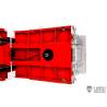LESU 1/14 5-axle low loader semi-trailer with hydraulic ramps and steering axles for RC truck - LESU LS-A0055-KIT
