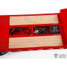 LESU 1/14 5-axle low loader semi-trailer with hydraulic ramps and steering axles for RC truck - LESU LS-A0055-KIT