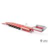 LESU 1/14 5-axle low loader semi-trailer with hydraulic ramps and steering axles for RC truck - LESU LS-A0055-KIT