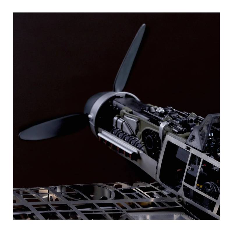 Messerschmitt Bf 109G "Gustav" – Kit de Construction en Métal et Bois 1/16 de artesania Latina 20356