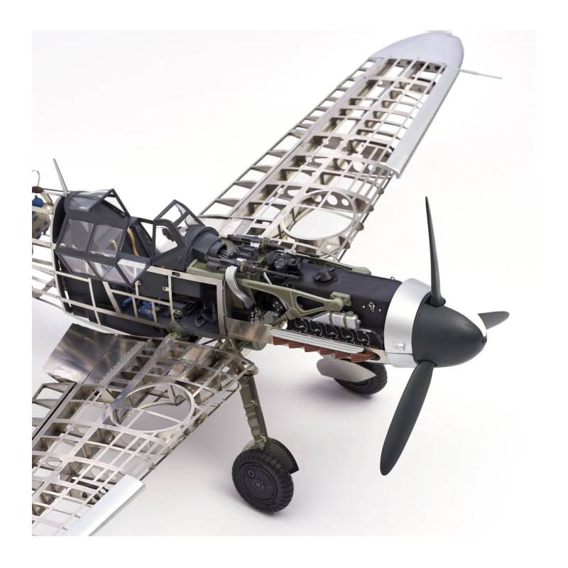 Messerschmitt Bf 109G "Gustav" – Kit de Construction en Métal et Bois 1/16 de artesania Latina 20356