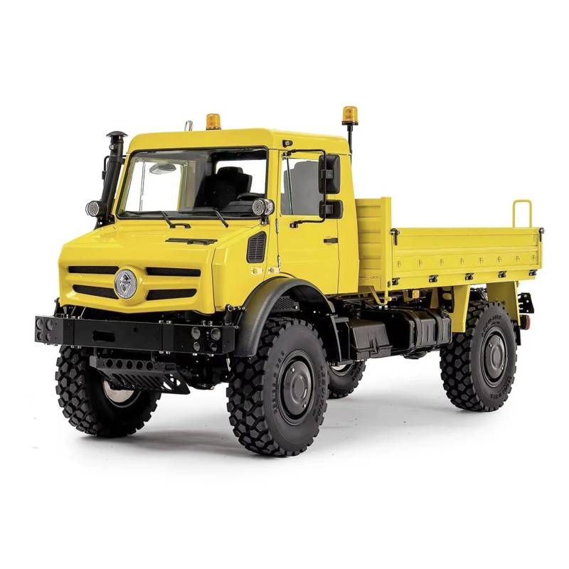 Lesu RC off-road truck kit U4023 4x4 1/14 (painted in yellow) - LESU MT-44023-KIT-S
