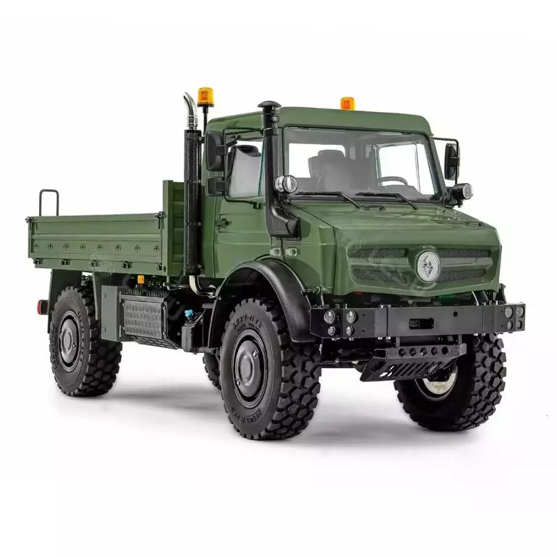 Lesu RC off-road truck kit U4023 4x4 1/14 (painted in dark green) - LESU MT-44023-KIT-S