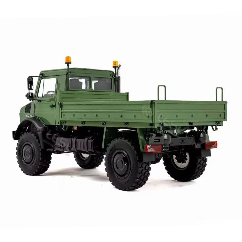 Lesu RC off-road truck kit U4023 4x4 1/14 (painted in dark green) - LESU MT-44023-KIT-S