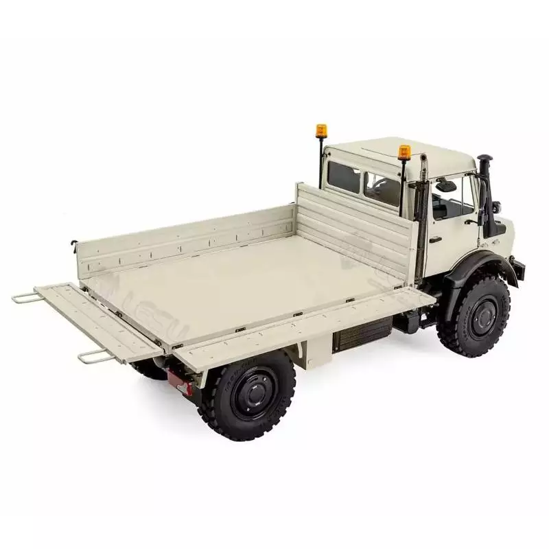 Camion RC tout-terrain U4023 4x4 1/14 Lesu en kit (peint en beige) - LESU MT-44023-KIT-S