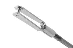 5 Clevis M2 with a partially threaded M2 control rod length 200mm - KAVAN KAV50.0005