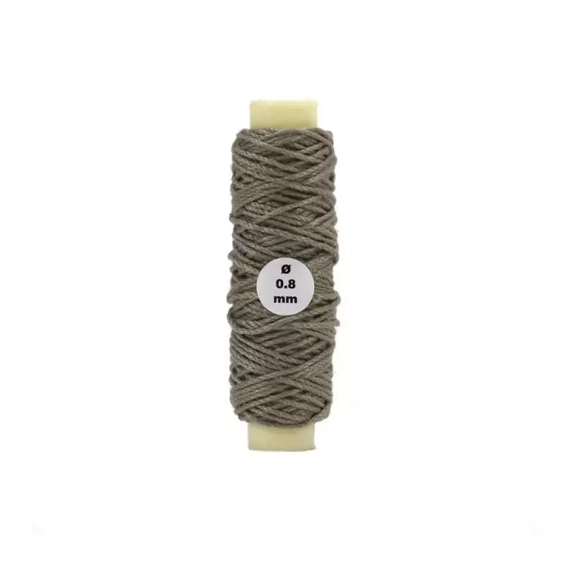 Fil de gréement en coton écru diamètre 0,8 mm et longueur 10 m - Artesania latina 8804