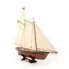 Maquette en bois Goélette America 1/75 - OcCre 12014