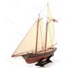 America Schooner Wood Model Ship Kit 1/75 - OcCre 12014