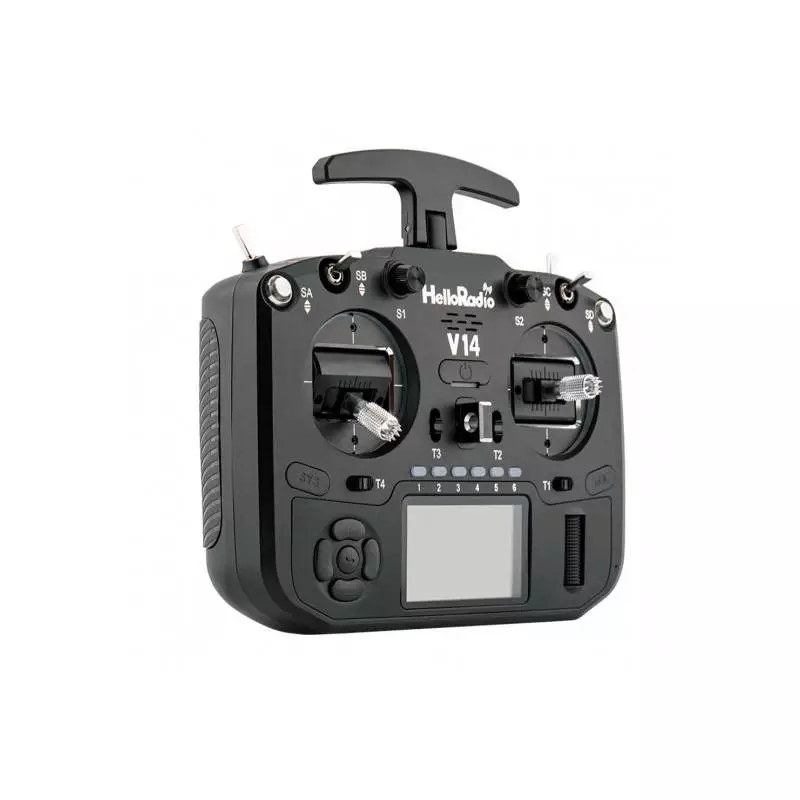 HelloRadio V14 Pro ELRS LBT remote control - 16 channels in mode 1 - HelloRadioSky HR1027