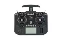 Radiocommande HelloRadio V14 Pro ELRS LBT - 16 voies en mode 1 - HelloRadioSky HR1027