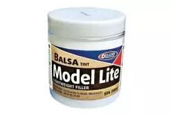 Mastic de remplissage fin couleur Balsa, pot de 240ml pour modélisme - Deluxe Materials BD6