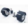 1/14 low-loader axle complete with twin wheels and mudguards - SCALE-PARTS SP-03-04-048