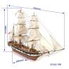 HMS Beagle Wooden Ship Model Kit - Occre 12005 - 1/60 Scale
