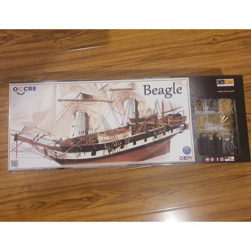 HMS Beagle Wooden Ship Model Kit - Occre 12005 - 1/60 Scale