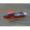 Bateaux sauvetage Heng-Long RTR brushless rouge et Noir - Heng-Long HL3702B