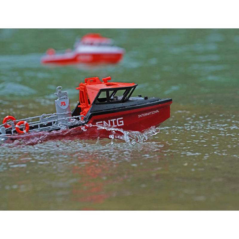Lifeboats Heng-Long RTR brushless red and black - Heng-Long HL3702B