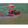 Bateaux sauvetage Heng-Long RTR brushless rouge et Noir - Heng-Long HL3702B