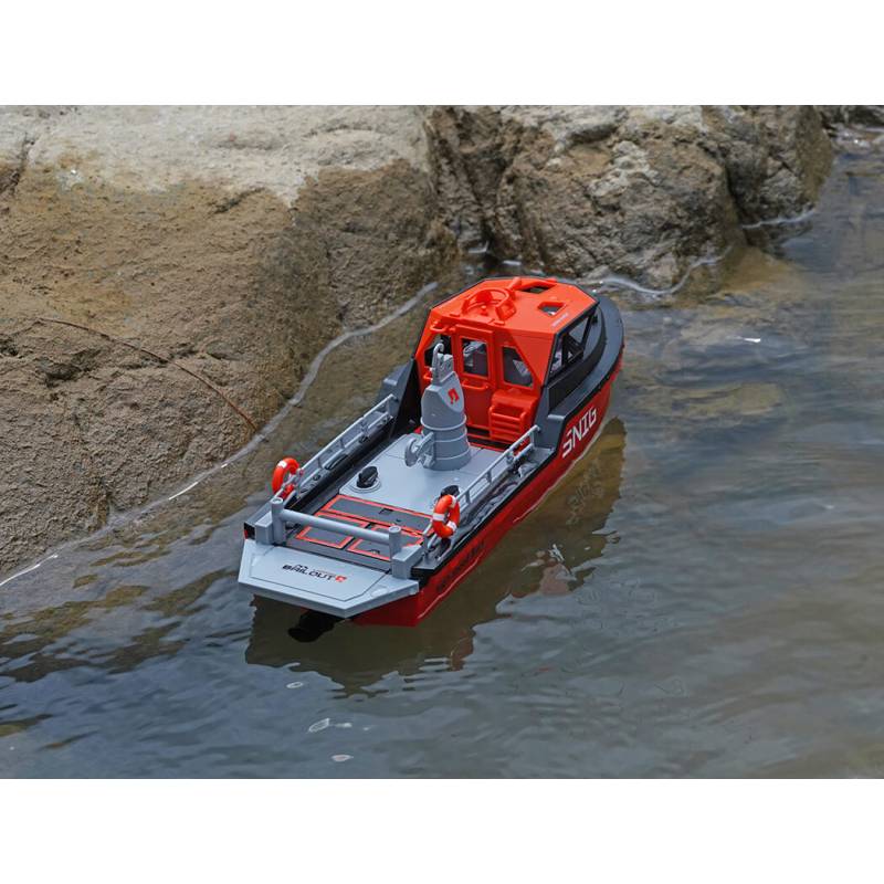 Lifeboats Heng-Long RTR brushless red and black - Heng-Long HL3702B