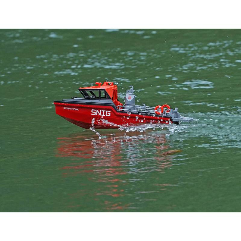 Lifeboats Heng-Long RTR brushless red and black - Heng-Long HL3702B