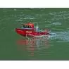 Bateaux sauvetage Heng-Long RTR brushless rouge et Noir - Heng-Long HL3702B
