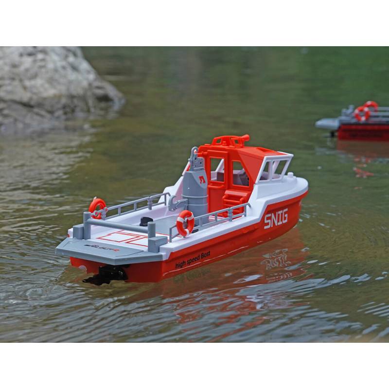 Heng-Long RTR brushless lifeboats red and white - Heng-Long HL3702W