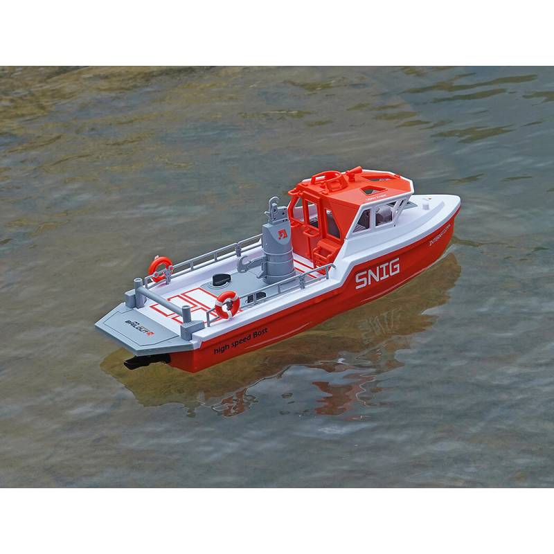 Heng-Long RTR brushless lifeboats red and white - Heng-Long HL3702W