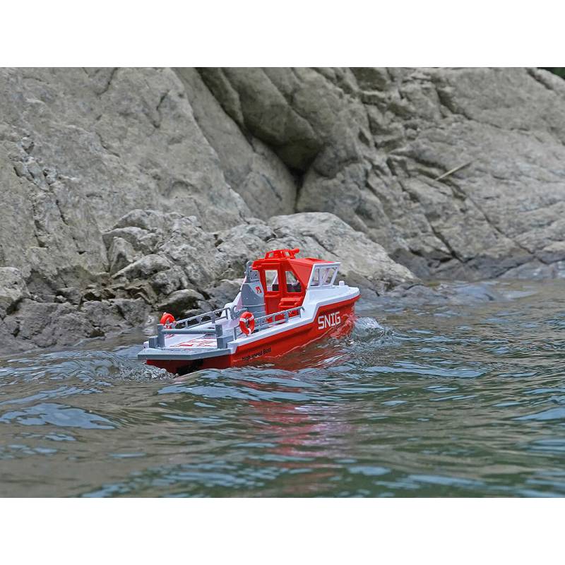 Heng-Long RTR brushless lifeboats red and white - Heng-Long HL3702W