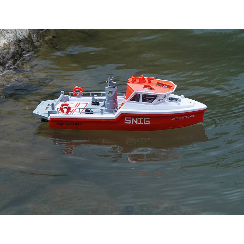 Heng-Long RTR brushless lifeboats red and white - Heng-Long HL3702W