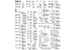 Sachet de pièces métal A pour Scania 770 S 8x4 - Tamiya 9406368