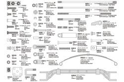 Sachet de pièces métal B pour Scania 770 S 8x4 - Tamiya 9406369