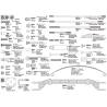 Tamiya B Metal Parts Bag for Scania 770 S 8x4 - Tamiya 9406369