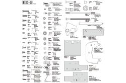 Sachet de pièces métal E pour Scania 770 S 8x4 - Tamiya 9406371