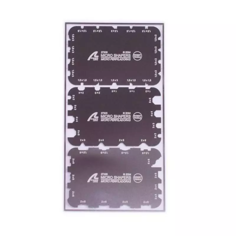 Lot de micro profileuses D - outils de profilage haute qualité - Artesania Latina 27305
