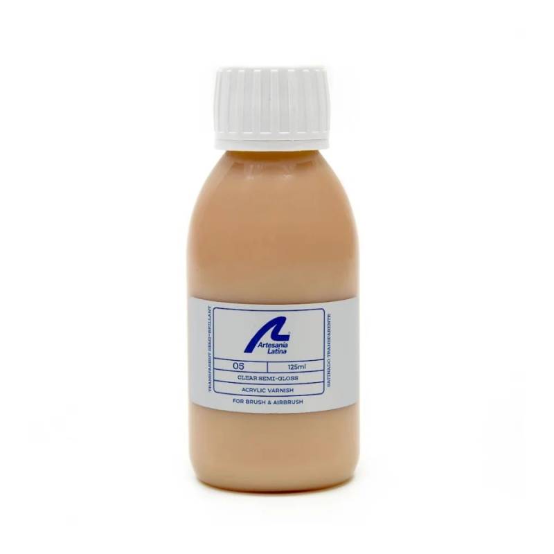 Vernis transparent satiné 125ml  - Artesania Latina 27605