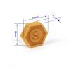 Wax block for rigging wires - Occre 19150