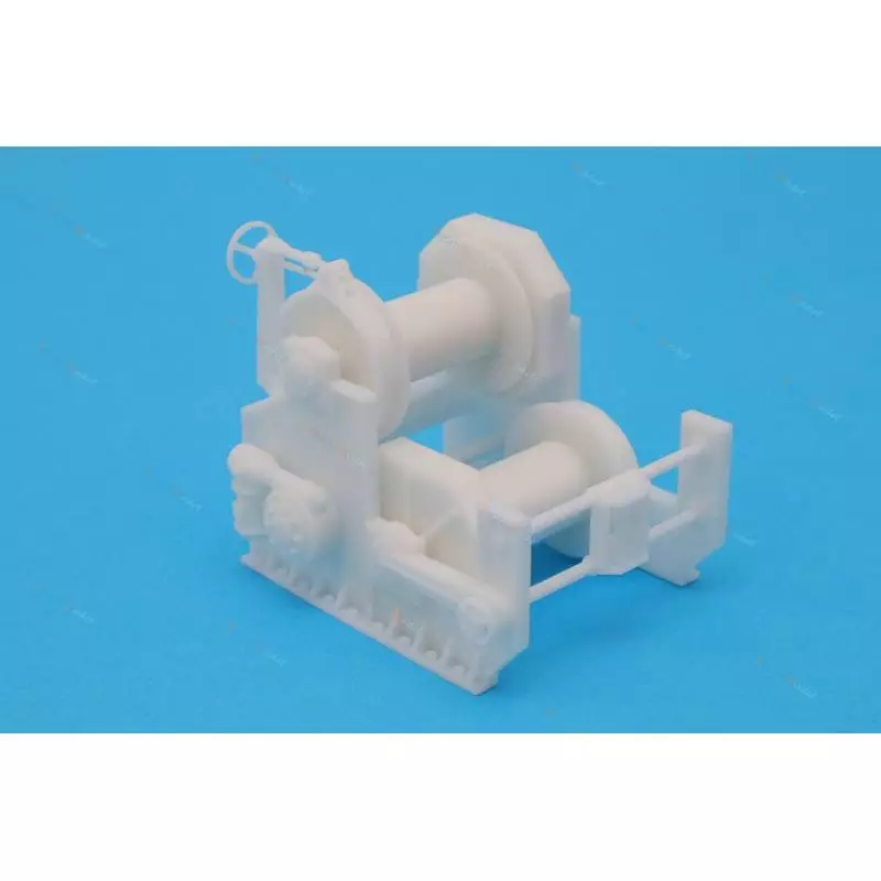 Double Drum Windlass 50mm for model boats - Tecnimodel ABTM00032