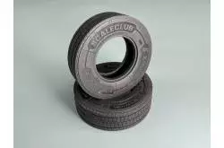 Paire de pneus de largeur standard à profil routier 1/14 - Thicon Models 50545