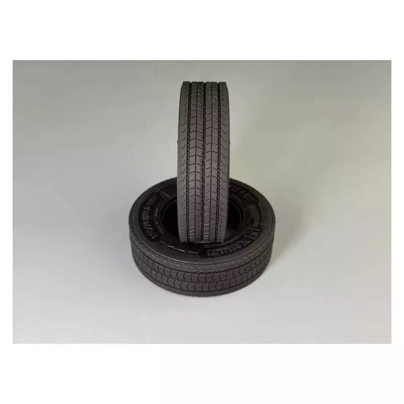 Paire de pneus de largeur standard à profil routier 1/14 - Thicon Models 50545