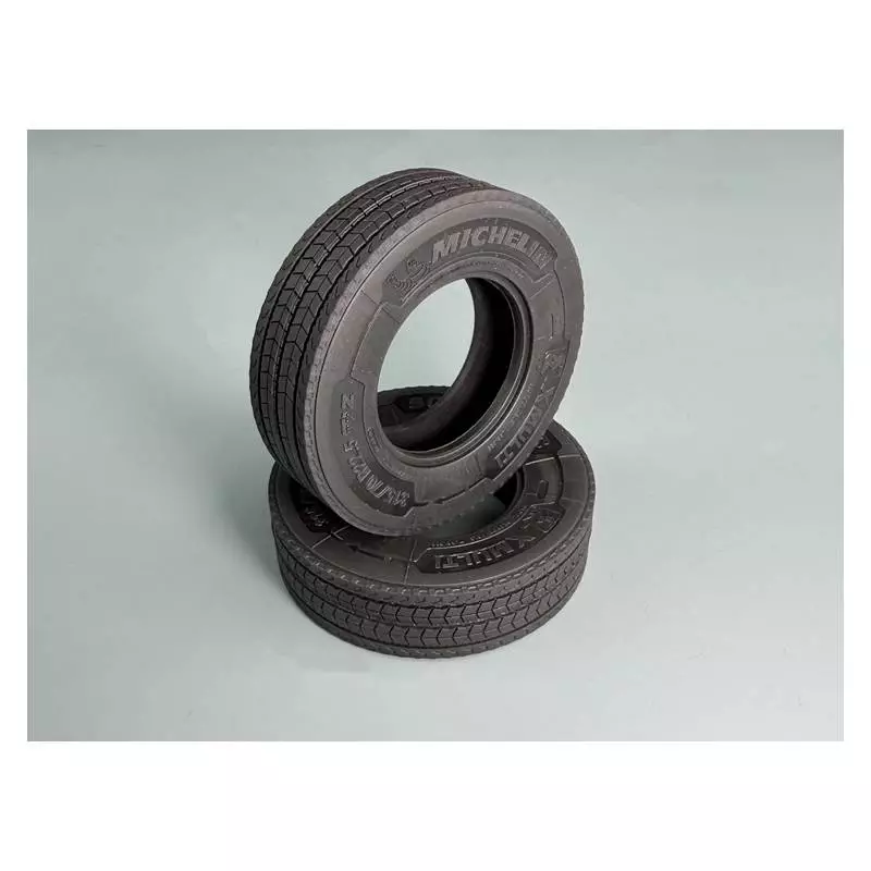 Paire de pneus de largeur standard à profil routier 1/14 - Thicon Models 50545