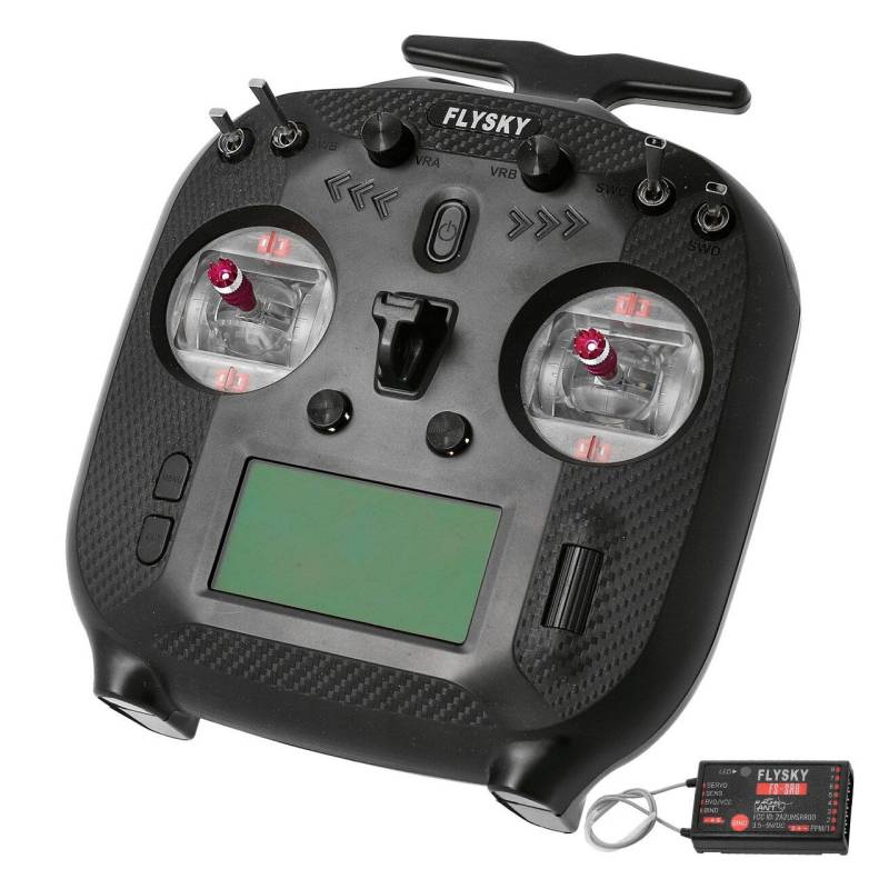 FLYSKY FS-ST8 8 channels Mode 2 transmitter + FS-SR8A 8 channels ANT receiver - FLYSKY FS-ST8