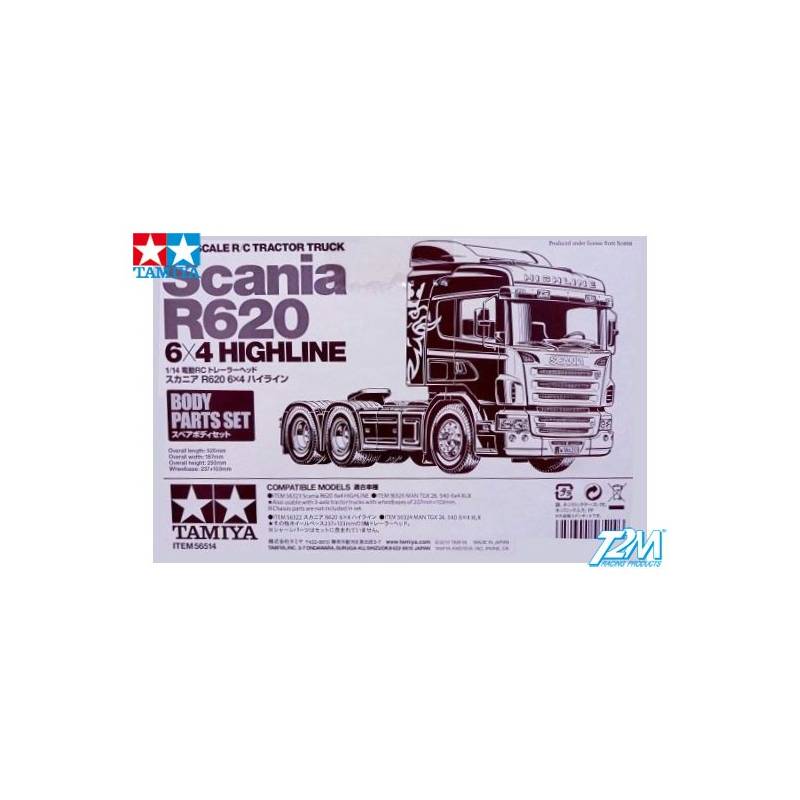 Cabine Scania R620 Tamiya complète 56514